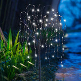 LED Solar Willow Tree Lights Outdoor Garden Decorative Light White