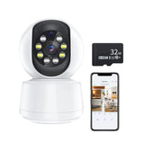 360 Degree Panoramic View Color Security Camera Night Vision WiFi Home Surveillance Camera