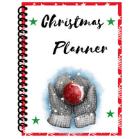 Christmas Planner with Holiday Shopping List Gift Planner Christmas to Do Planner