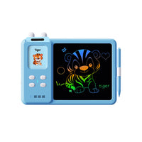 224 Words Talking Flash Cards LCD Writing Tablet Toddlers Preschool Words Learning Cards Toy Kid Gift Blue