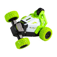 2.4GHz RC Rotating Toy Car Remote Control Fast Stunt Car Kids Toy Green