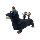 Dachshund Garden Gnomes Statues Table Garden Ornaments Outdoor Style 1