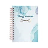 Fitness Schedule Journal Notebook Exercise Planner Notepad Writing Planner Daily Planner Blue