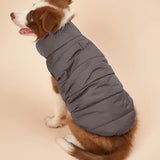 Winter Warm Dog Coat Pet Jacket Dog Clothes Coffee