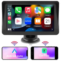 7in Wireless Apple CarPlay Android Auto Touch Screen Car Radio Stereo with AHD Backup Camera