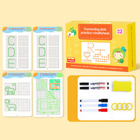 Reusable Scribble Smart Workbook Fast-Track Young Minds Handwriting Practice Set