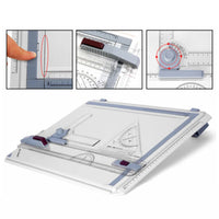 A3 Drawing Board Table with Parallel Motion and Adjustable Angle Drafting