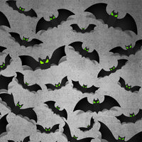 144Pcs 3D Bats with Glow in the Dark Eyes Spooky Party Home Room Wall Halloween Decorations