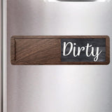 Magnetic Dirty Clean Dishwasher Sign for Kitchen Organization Style 2