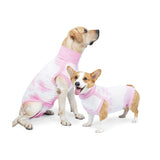 Dog Recovery Suit Pet Recovery Shirt Dog Prevent Licking Care Clothing Pink