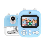 1080P Instant Print Camera Kids Selfie Digital Camera Kid Gift Blue