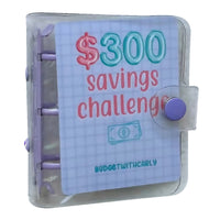 Mini Binder Savings Challenge Budget Binder Envelopes Wallet Planners Book Style 2