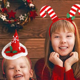 5Pcs Set Christmas Headband Head Hoop Party Props Hair Accessories Xmas Holiday Party Supplies