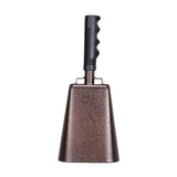 Steel Cowbell with Handle Cheering Bell Musical Instruments for Sports Events Games Coffee