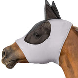 Horse Face Cover Horse Fly Mask Equine Mask Veil Grey