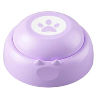 Pet Communication Speaking Buttons Pre-Recorded Talking Button for Pet Training Purple