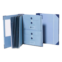 In Case I Go Missing Binder Document Organizer Emergency Binder Folio Document Organizer Blue