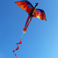 1.4M Classical Dragon Kite with Tail Stereoscopic Dragon Kites for Beginner