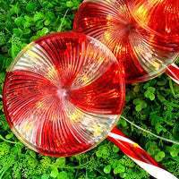 4-in-1 Solar Lollipops Light Candy Lights Christmas Outdoor Garden Lawn Light