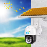 Solar Security Cameras 2.4G WiFi Motion Detection Camera with Night Vision