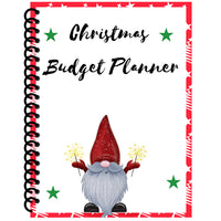 Christmas Planner with Holiday Shopping List Gift Planner Christmas to Do Planner