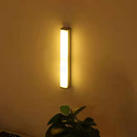 30CM Motion Sensor Light Strip Wireless Rechargeable Cabinet Closet Light Warm