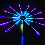 APP Control Firework LED Strip Lights RGB Changing Music Sound Sync Bluetooth Firework Light