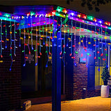 10M 400LEDs Christmas String Lights Curtain Lights Christmas Twinkle Lights Xmas Party Decor Multicolor