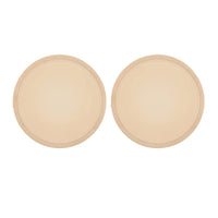 2Pcs Castor Oil Pack for Breast Chest Reusable Compress Castor Oil Pack Breast Care Aids Khaki