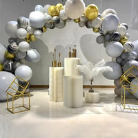 15-Section Balloon Arch Kit Arch Stand Set with Base for Wedding Birthday Party