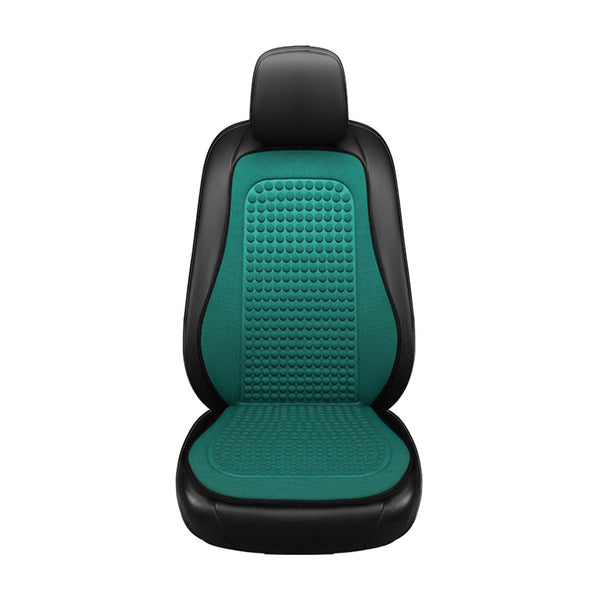 Summer Cooling Car Seat Cushion Breathable Car Seat Mat Universal Seat Protector Green