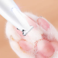 Electric Pet Trimmer Multifunctional Pet Hair Clippers with LED Light Pet Grooming Tools