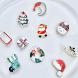 Christmas Shoe Charms Shoe Decoration Fashion Shoe Charms for Holiday Party Favors DIY Gift