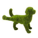 Peeing Dog Flocking Animal Garden Decoration Simulation Grass Garden Ornament Garden Home Office Decoration