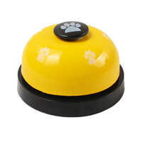 Pet Training Bells Dog Cat Training Equipment Interactive Toy Yellow