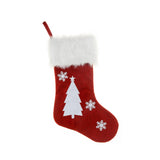 Christmas Stocking With Lights Pendant Sock for Home Party Decor Style 4