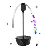 Fly Fans for Tables Fly Repellent Fan with Holographic Blades for Picnic Party Restaurant Kitchen