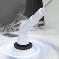 6-in-1 Electric Spin Scrubber Cordless Cleaning Brush Set for Bathroom Tub Tile Floor