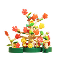 108Pcs Kids Flower Garden Building Toys Set Block Construction Toys