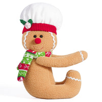 Gingerbread Man Christmas Tree Topper Decorations Xmas Gingerbread Hugger Ornament