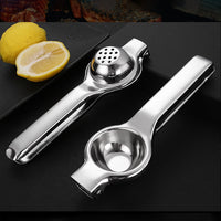 Manual Lemon Squeezers Hand Press Stainless Steel Juicer Lime Citrus Fruit Extractor