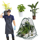 Pop Up Greenhouse Cover Clear Mini Greenhouse Tent for Small Plants