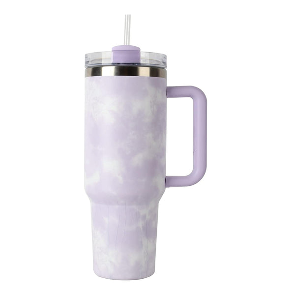 40oz Stainless Steel Thermal Cup Travel Mug Tumbler Purple