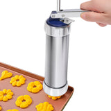 Cookie Biscuit Press Set with 20 Cookie Discs and 4 Icing Tips Kitchen Baking Tools