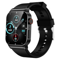 Bluetooth Smart Watch Fitness Tracker Heart Rate Monitor Sport Watch Black