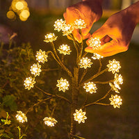 Solar Garden Lights Decorative Flower Lights Garden Yard Pathway Patio Decoration Style 3