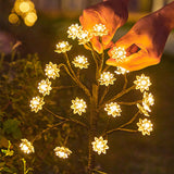 Solar Garden Lights Decorative Flower Lights Garden Yard Pathway Patio Decoration Style 3