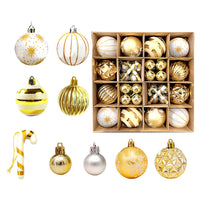 Christmas Ball Ornaments Christmas Tree Decoration Ball Box Gift Glittering Funny Party Decor Style 5