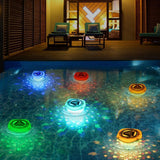 LED Bathtub Floating Lamp Swimming Pool Projector Light Home Pool Party Holiday Decor