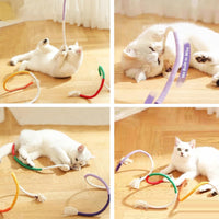 3 Pcs Set Pet Chewing Toys Bite-Resistant Rope Toys for Cat Kitten